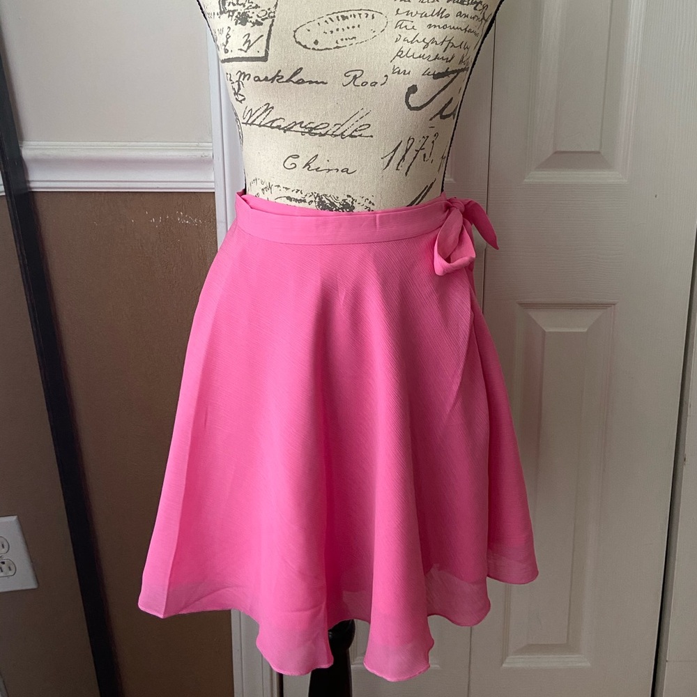 Pink Lulus Mini Skirt